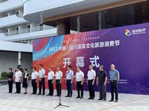 綠沁集團董事長楊進受邀出席中國·陸川溫泉文化旅游消費節開幕式
